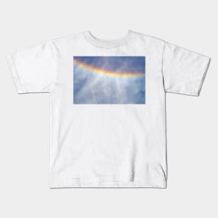 Rainbow in the spray Kids T-Shirt